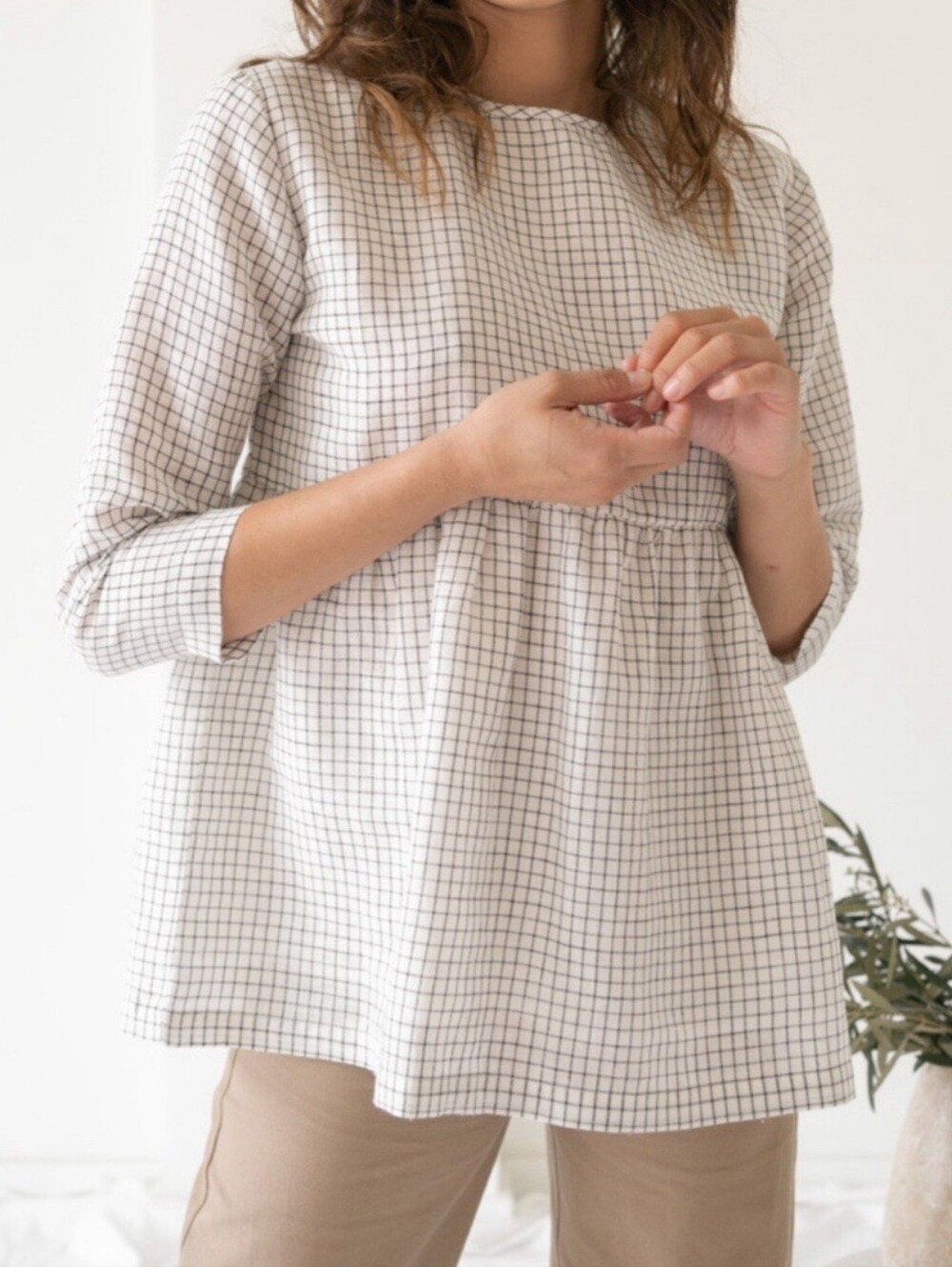 Laude the Label Linen Ayla Top - XS
